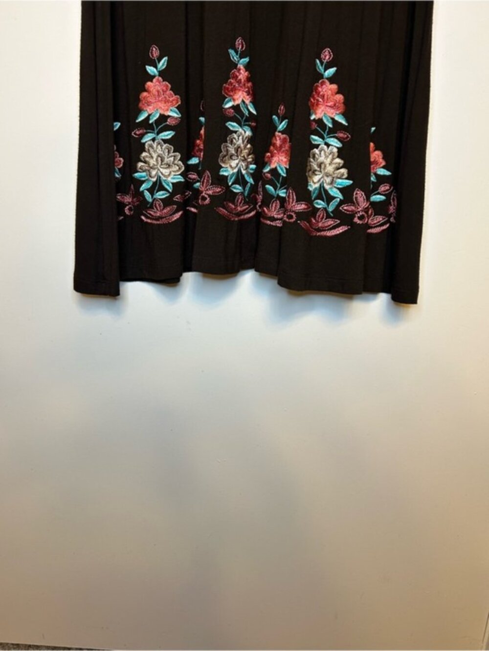 Karen Kane Brown Indian Summer Embroider Dress New with tags - Picture 5 of 9